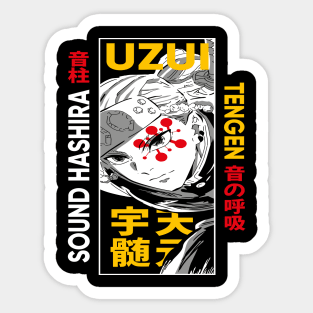 Uzui Tengen l Demon slayer anime Sticker